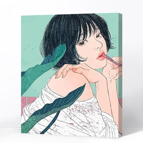 數(shù)字油畫(huà)DIY定制 用色彩編織溫馨家居與甜蜜記憶